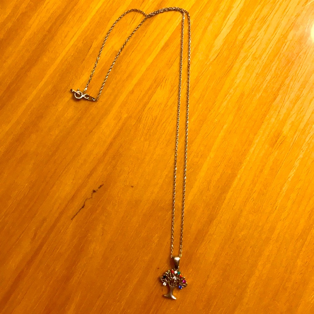 Handmade silver necklace